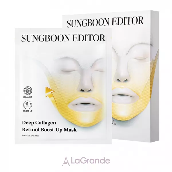 Sungboon Editor Deep Collagen Retinol Tension Boost-Up Mask ������������ �������-����� ��� ���� � ���������� � ���������