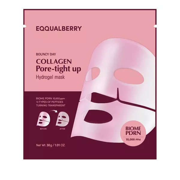 Eqqualberry Collagen Pore-Tight Up Hydrogel Mask ���������� ����� ��� �������� ���
