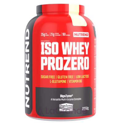 Nutrend Iso Whey Prozero Vanilla Pudding    