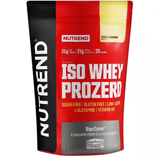 Nutrend Iso Whey Prozero Vanilla Pudding ������ ������������� �������� 