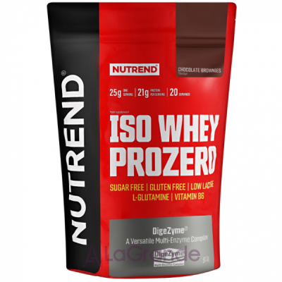 Nutrend Iso Whey Prozero Chocolate Brownie    