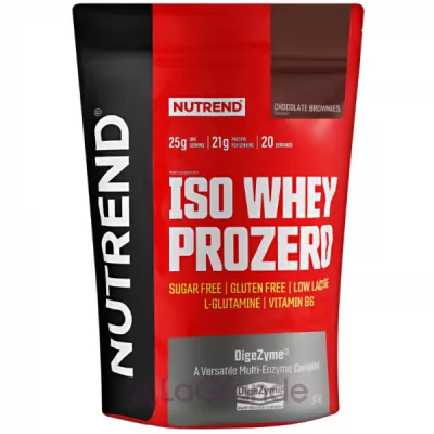 Nutrend Iso Whey Prozero Chocolate Brownie    