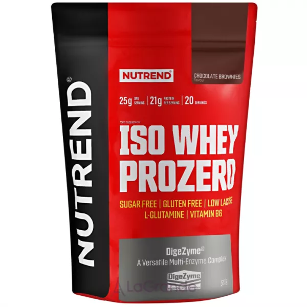 Nutrend Iso Whey Prozero Chocolate Brownie ������ ������������� �������� 