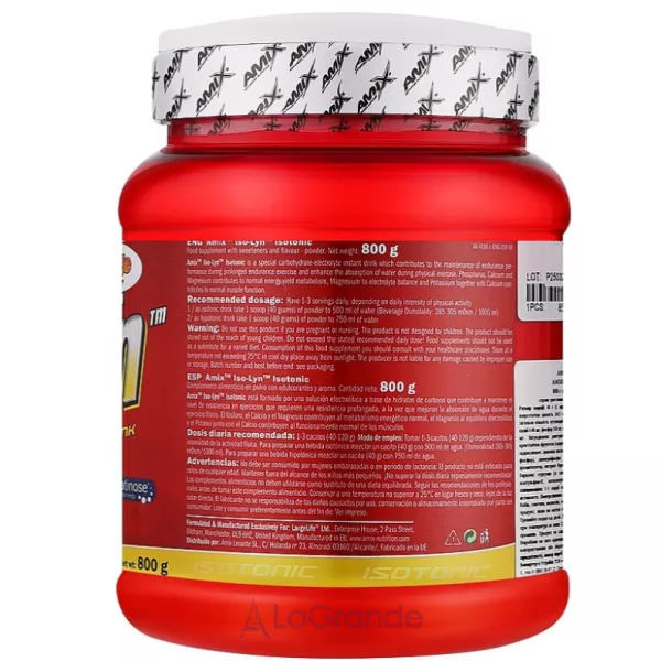 Amix IsoLyn Isotonic Drink Orange �������� 