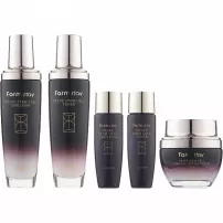 FarmStay Grape Stem Cell Skin Care 3Set ���� ��� ������� (ton130ml + ton/35ml + em/130ml + em/35ml + cr/50ml)