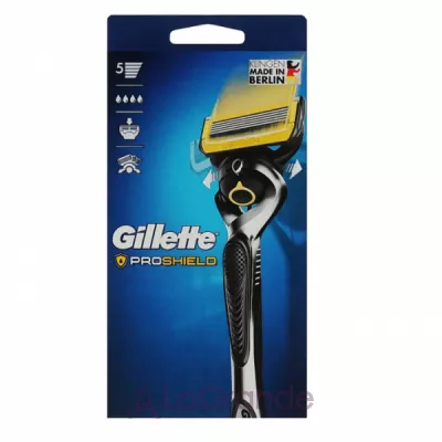 Gillette ProShield + 1 Replacement Cassette    (1  + 1 )
