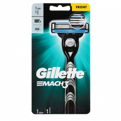 Gillette Mach3 + 1 Replacement Cassette        