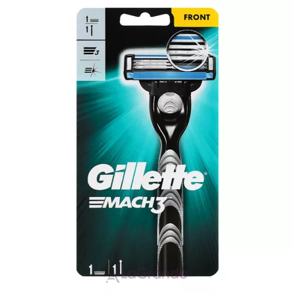 Gillette Mach3 + 1 Replacement Cassette �������� ������� � ������ ������� � ������ ������