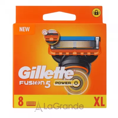 Gillette Fusion5 Power 8 Replacement Cassettes        (8 .)