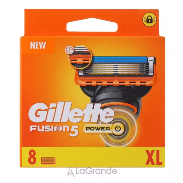 Gillette Fusion5 Power 8 Replacement Cassettes ����� ������ ��� ������ � ������������ ������� (8 ��.)
