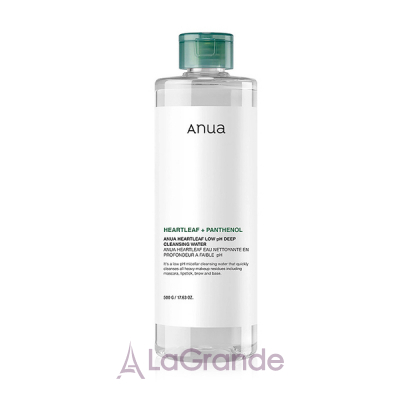 Anua Heartleaf Low pH Deep Cleansing Water ̳       