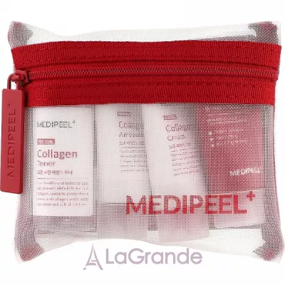 Medi-Peel Red Lacto Peptide Collagen Skin Care Trial Kit        
