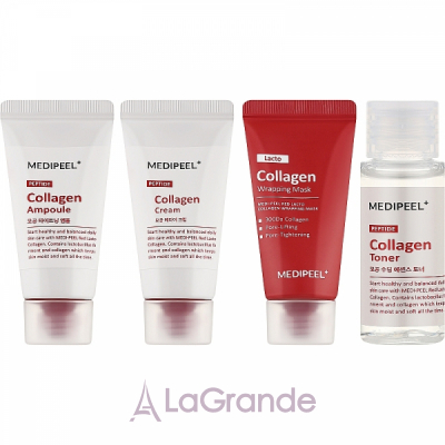 Medi-Peel Red Lacto Peptide Collagen Skin Care Trial Kit        