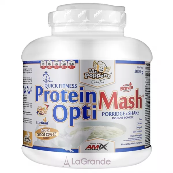 Amix Mr.Popper's Protein OptiMash Mocha-Chocolate-Coffee ����� ����������� ��� ��� � ��������� 