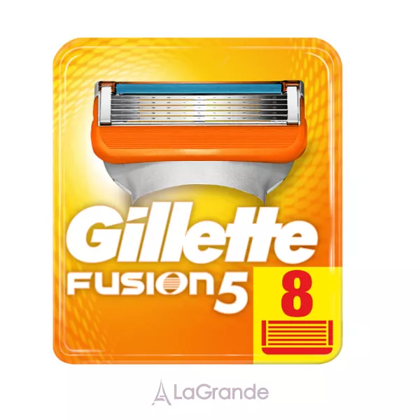 Gillette Fusion 5 Original 8 Replacement Cassettes ����� ������ ��� ������ � ��������� (8 ��.)