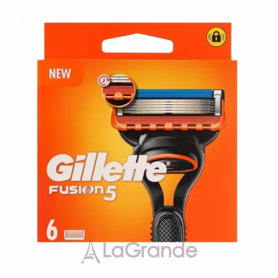 Gillette Fusion 5 Original 6 Replacement Cassettes          (6 .)