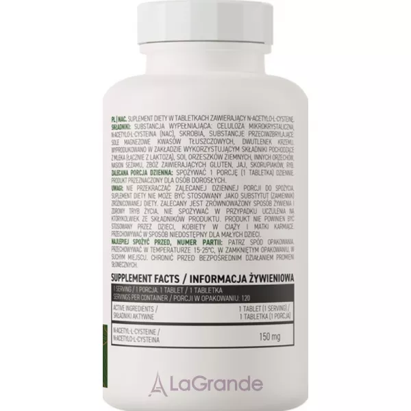 OstroVit NAC ������� ������� NAC (N-������-L-�������)