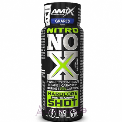 Amix Nitro NOX Hardcore Pre-Traning Shot Grapes   
