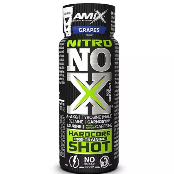 Amix Nitro NOX Hardcore Pre-Traning Shot Grapes ����������������� �������� 