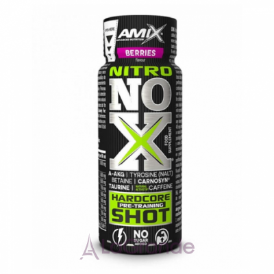 Amix Nitro NOX Hardcore Pre-Traning Shot Berries   