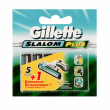 Gillette Slalom Plus 5 Replacement Cassettes 6pcs