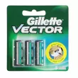 Gillette Vector 3 Replacement Cassettes 3pcs