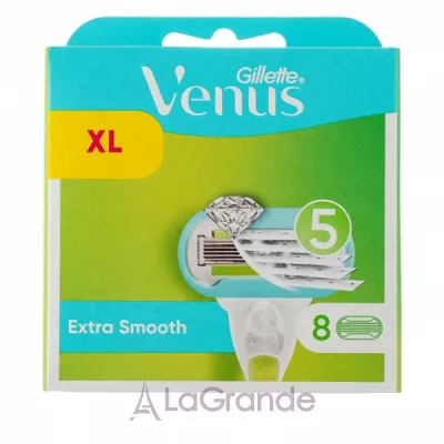 Gillette Venus Extra Smooth 8 Replacement Cassettes        , 8 .