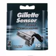 Gillette Slalom Sensor Excel 10 Replacement Cassettes 10pcs