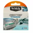 Wilkinson Sword Schick Quattro Titanium 4 Replacement Cassettes 4pcs