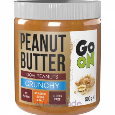 GoOn Nutrition Peanut Butter Crunchy 100% Peanuts    100% 