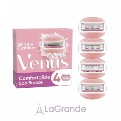 Gillette Venus SPA Breeze 4 Replacement Cassettes      볺,    , 4 .