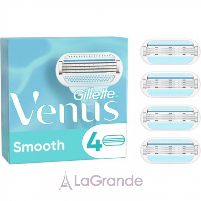 Gillette Venus Smooth 4 Replacement Cassettes    , 4 ., 