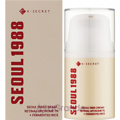 K-Secret Seoul 1988 Cream Retinal Liposome 1% + Fermented Rice    