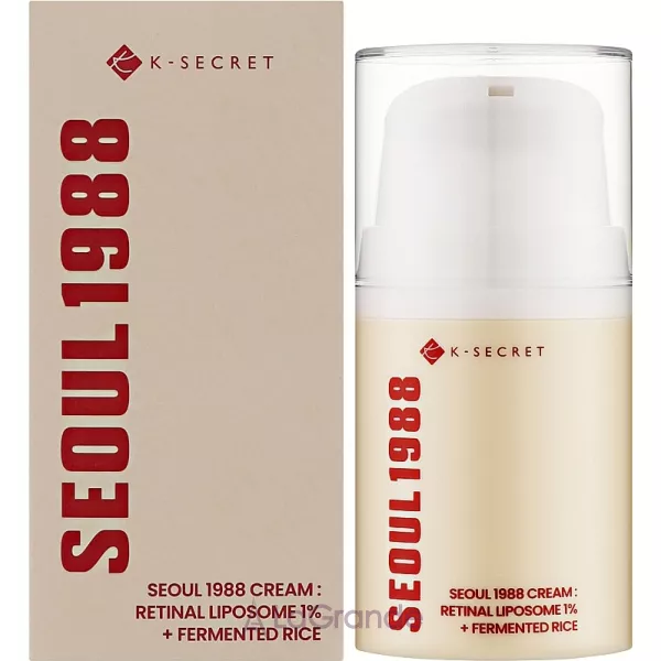 K-Secret Seoul 1988 Cream Retinal Liposome 1% + Fermented Rice ���������� ���� ��� �������