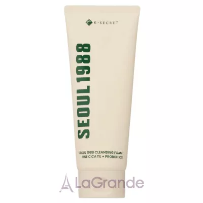K-Secret Seoul 1988 Cleansing Foam Pine Cica 1% + Probiotics     CICA  BHA