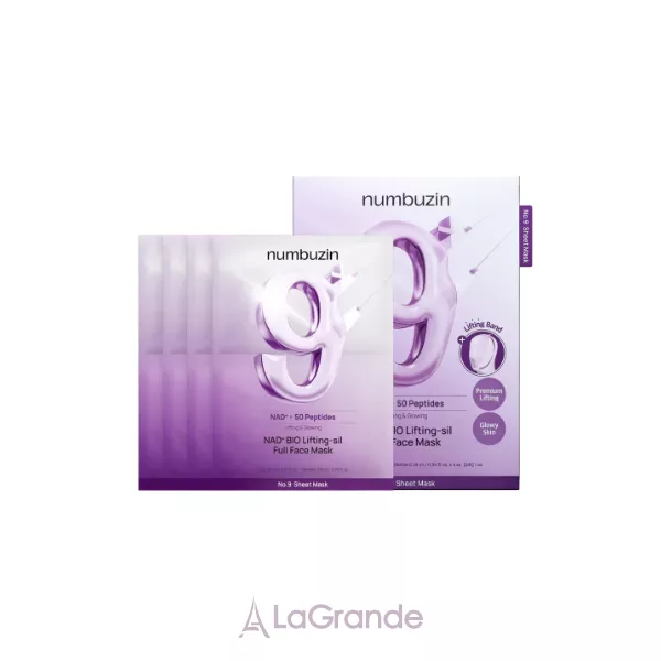 Numbuzin No.9 NAD Bio Lifting Full Cover Facial Mask ������� ����� ��� ����