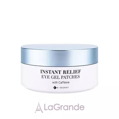 K-Secret Instant Relief Eye Gel Patches With Caffiene     