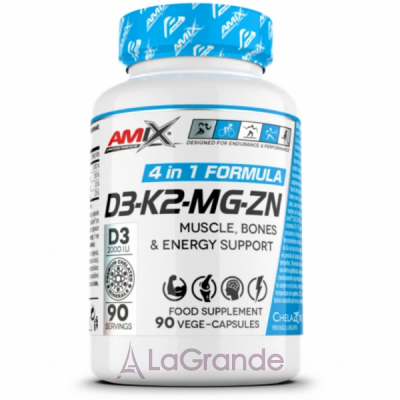 Amix 4 in 1 Formula D3-K2-MG-ZN ������� ������� � ���������-����������� �������� 4 � 1