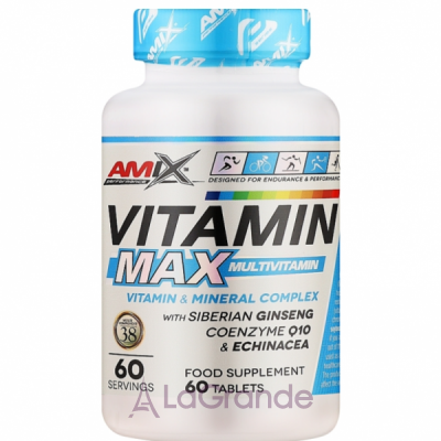 Amix Performance Vitamin Max Multivitamin �������� � �������� � ���������, ��������� � ��������� Q10