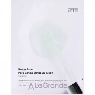 Sungboon Editor Green Tomato Pore Lifting Ampoule Mask �������� ����� ��� ������� ���