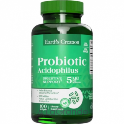 Earth's Creation Probiotic Acidophilus    