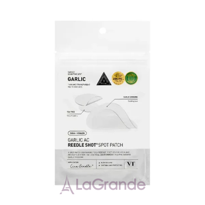 VT Cosmetics Garlic AC Reedle Shot Spot Patch      ,     