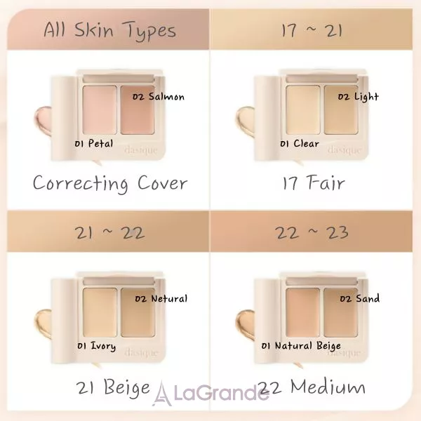 Dasique Pro Cover Dual Concealer Palette �������������� ������� ����������