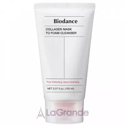 Biodance Collagen Mask to Foam Cleanser  -   