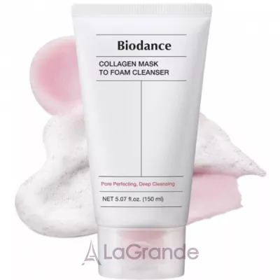 Biodance Collagen Mask to Foam Cleanser  -   