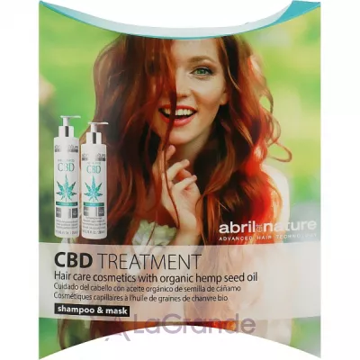 Abril Et Nature CBD Cannabis Oil Elixir ���� ��� ������� (sh/30ml + mask/30ml)