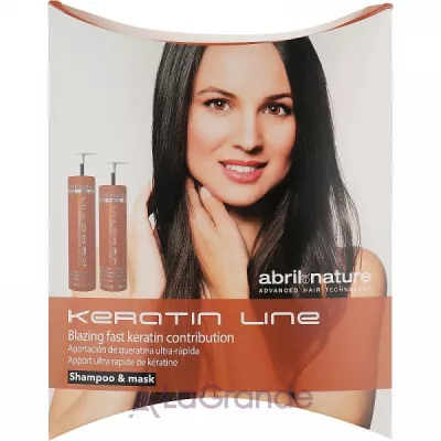 Abril Et Nature Keratin    (sh/30ml + cond/30ml)