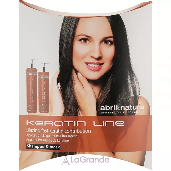 Abril Et Nature Keratin ���� ��� ������� (sh/30ml + cond/30ml)