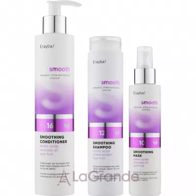 Erayba Bio Smooth Smoothing After Care ���� ��� ������� (shmp/250ml + cond/250ml + mask/150ml)