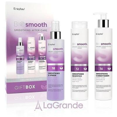 Erayba Bio Smooth Smoothing After Care ���� ��� ������� (shmp/250ml + cond/250ml + spr/200ml)